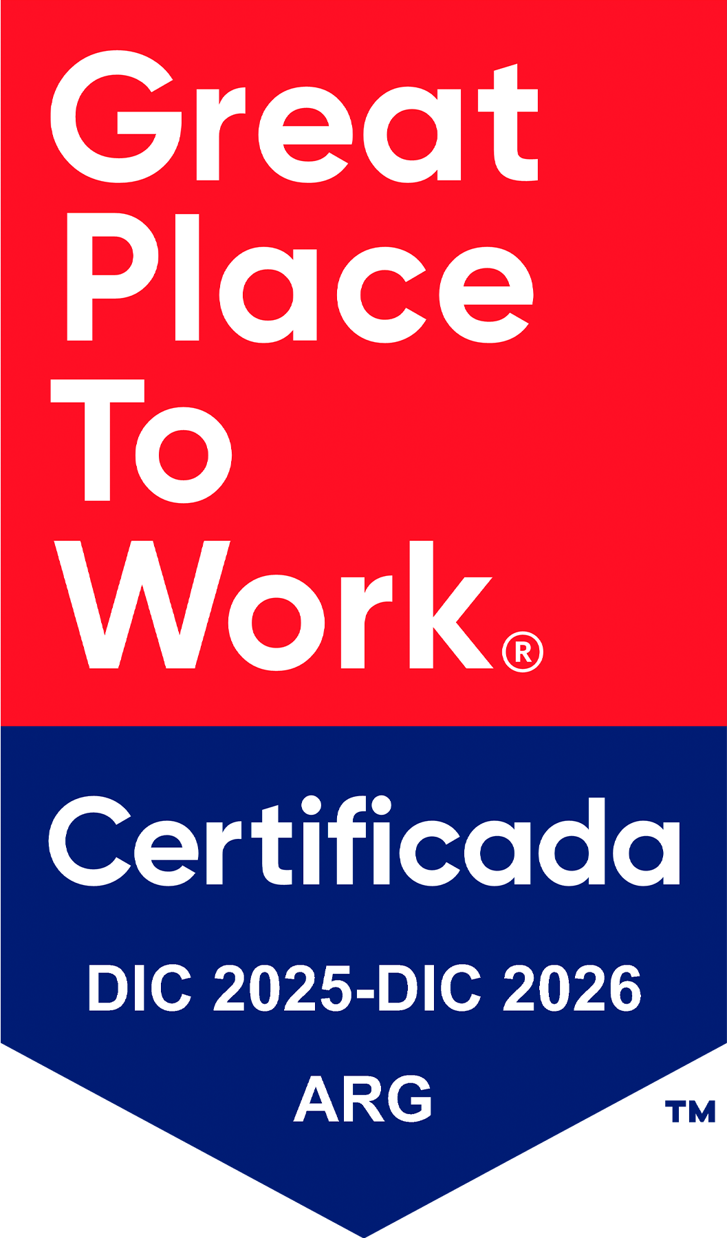 Certificado Great Place To Work